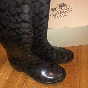 Coach Pixy Rubber Rain Boots
